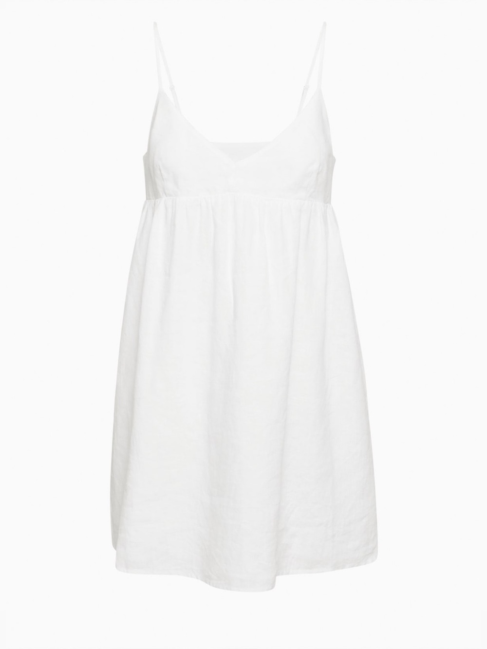 Aritzia Wilfred Lover Linen Mini White Dress Size Medium